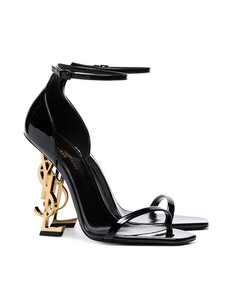 sandalia ysl salto|ysl heel sandals.